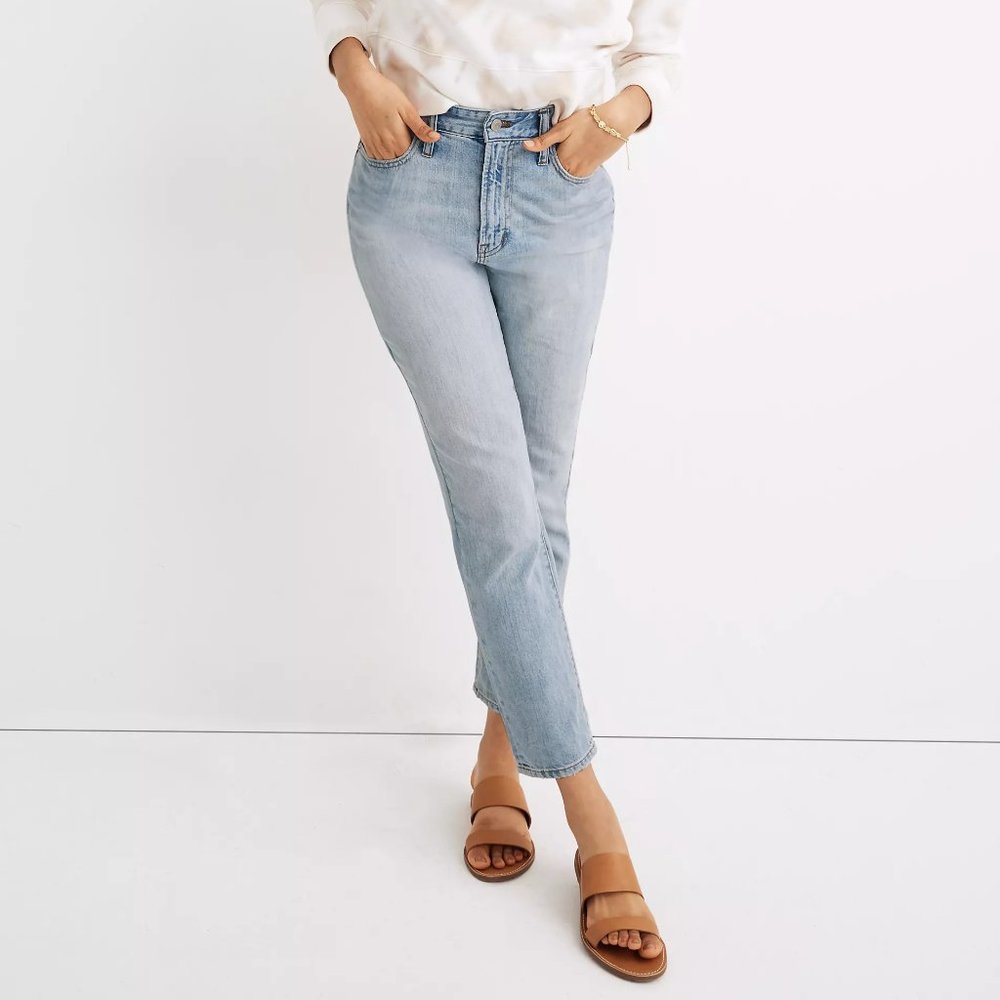 Madewell The Curvy Perfect Vintage Jean in Fitzgerald Wash Women's Size 26